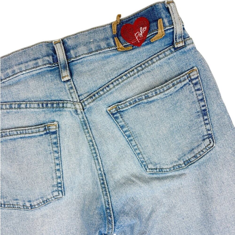 Polo Ralph Lauren Callen High Rise Slim Jean Heart Size 26 | Retail $168